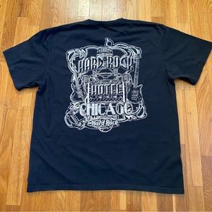 Men’s hard rock Chicago T-shirt, extra large